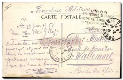 Caen — Escola de Natação — Verso