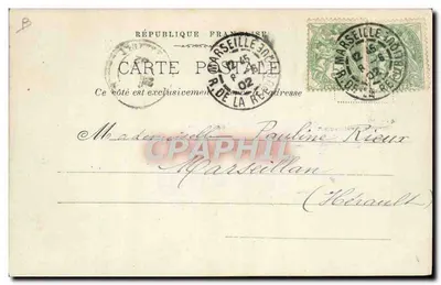 Paquebot YARRA — Messageries Maritimes — Marsiglia — Verso