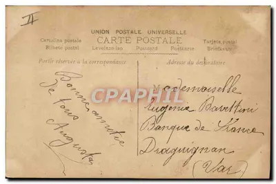 Félicien — Eugénie — wydawca S. & C. n° 2046 — Rewers