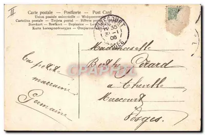 Berthe — Karta pocztowa artystyczna z portretami kobiet — Wydawca 'Berthe' nr 2039/413 — Rewers
