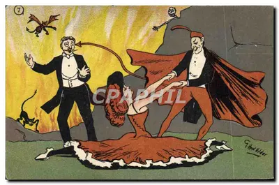 Scena diabelska — Satyryczna fantazja — J. Houwelder