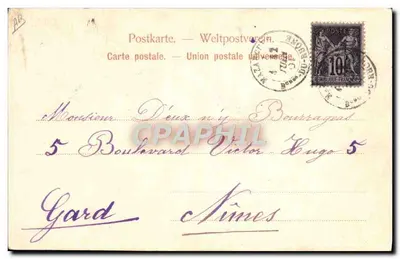 Miłosierdzie — Rok 1800 — Dr. Trenkler Co., Lipsk, Fototypia B. I. — Rewers