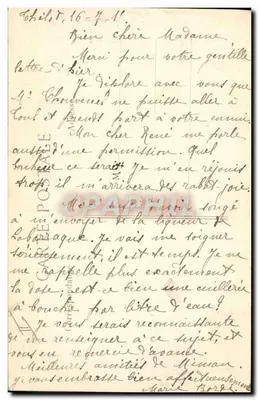Soldados franceses guardando as ruas de Boulogne-sur-Mer — A Guerra de 1914 — B. & C. Paris, n°3 — Verso