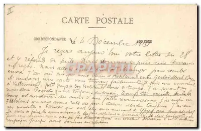 Bateria alemã perto do cemitério de Hériménil — obus abandonados — Edições de Lorraine — Verso