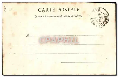 Taniec ossaldise — Pau — L. Eihart & Cie, ul. St-Louis, Pau — Rewers