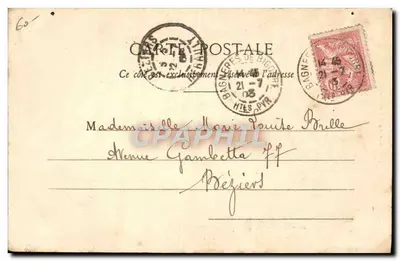 PYRÉNÉES. - Stare stroje — Sajous, w Bagnères-de-Bigorre, n°40 — Rewers