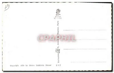 मार्लोन ब्रांडो — प्रमोशनल पोर्ट्रेट — मेट्रो गोल्डविन मेयर, संख्या 519 — पीछे