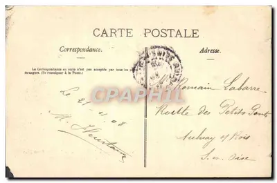Nizza - Villefranche - Uitzicht genomen tussen de oliven - Cap Saint-Jean - Côte d'Azur — Achterkant