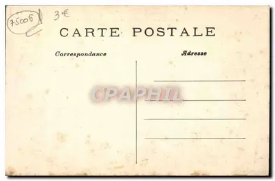 Paris (6e arrt) — Jardim do Luxembourg — O Senado — C. M. n°47 — Verso