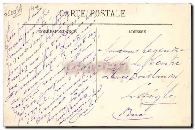 París (V°) — La Rue Soufflot y el Panteón — LL. — Reverso