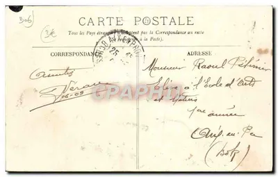 Nice — Plac Masséna i Kasyno — LL. — N° 222 — Rewers