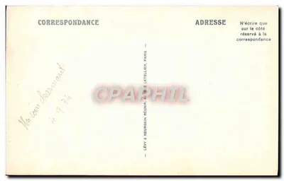 La Napoule — Zamek widziany z promenady — LL — Rewers