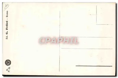 Desfile papal en las loggias de Rafael — Ed. G. Felich, N. 14 — Reverso