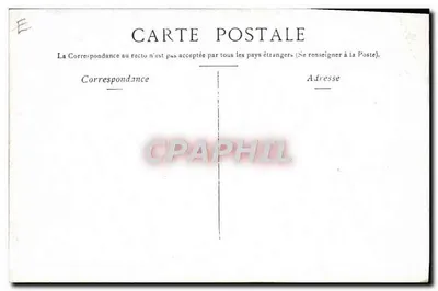 维希 — 泉水装瓶 — 出版商：C. Barre，巴黎 — 背面