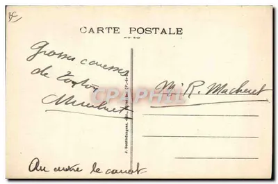 Vichy — Estabelecimento Termal. Sala de Mecanoterapia. — Verso