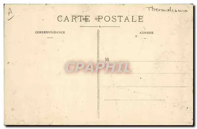 La Bourboule - Interno dell'istituto - Stanza dell'inalazione — Auvergne, n°911 — Verso