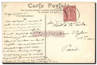 Vichy — Nuova Sorgente dei Celestini — ND Phot. — Verso