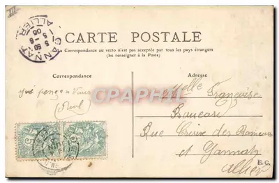 Vichy — Fonte das Senhoras — Allier — 182 — M.T. I.L. — Verso
