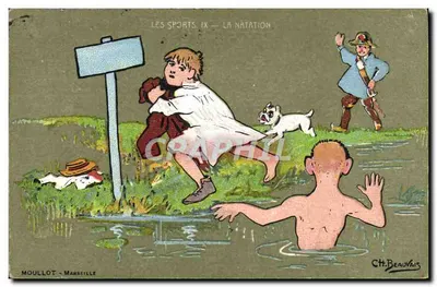 Os Esportes. IX — Natação — Moullot - Marselha