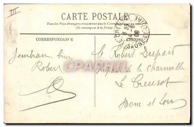 Le Havre — nocny widok statku pasażerskiego — Wydawca Le Havre, nr 406 — Rewers