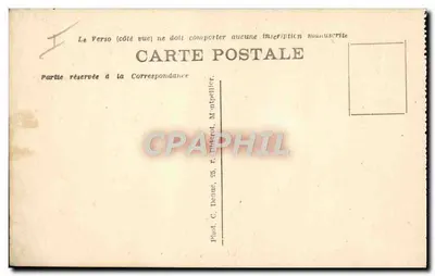 NA MORZU — Kąpielarki czekające na falę — Fot. C. Denne, 25, rue Montpeller — Rewers