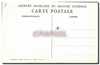 Cena de guerra — cabeça pendurada — A. Willette 1915 — Verso