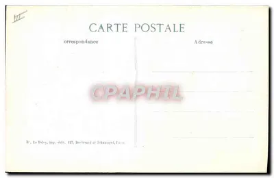 기병 부대 — 명령을 기다리는 기병 부대 — E. Le Dole, imp.édit. 127, Boulevard de Sebastopol, Paris — 뒷면