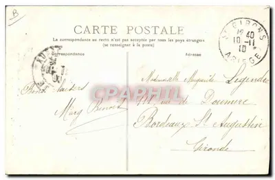 Bethmalaise na Cozinha — François Ferré, editor, St-Girons - Clic. Dedieu, n°29 — Verso