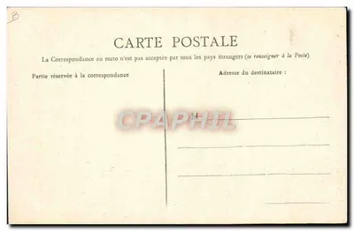 Mulher Bethmalaise (Haute-Ariège) — retrato em traje tradicional — editor Fauré e seus Alunos, Foix-S.-Girons (Ariège) — Verso