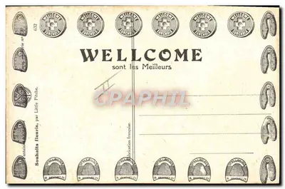 Kobieta zapachniająca różami — Little Pitche — wydawnictwo Wellcome — Rewers