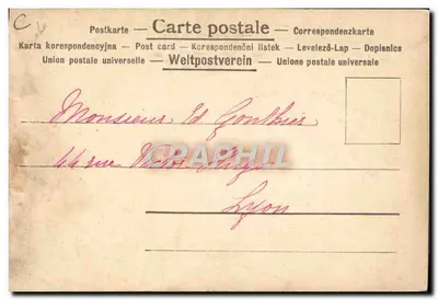 Soldaten verschiedener Nationen und eine Frau im Kimono — Der lustige Krieg — Prashaka — Rückseite