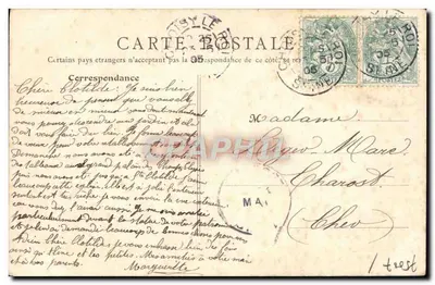 Paris — Igreja Santa Clotilde — E. Po. Paris, n° 151 — Verso