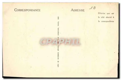 Paris — O Carrousel — LL — n°49 — Verso