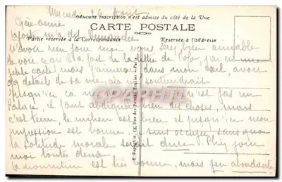 Paris — Igreja de São Médard — A.P. n°429 — Verso