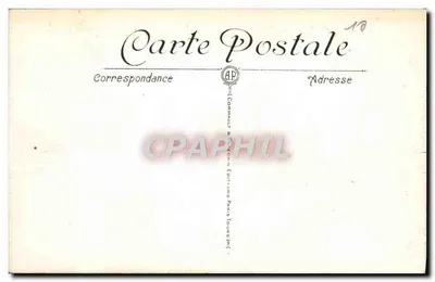Paris — Der Tuileries-Garten und der Arc de Triomphe du Carrousel — A.P. — Rückseite