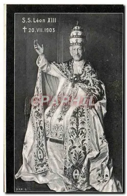 СС Лев XIII — скончался 20.VII.1903 — ГМ Г.