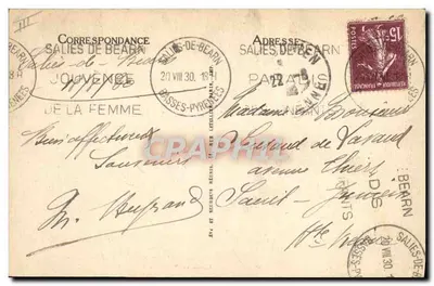 SALIES-DE-BÉARN — L'Établissement Thermal — LL n°25 — Rewers