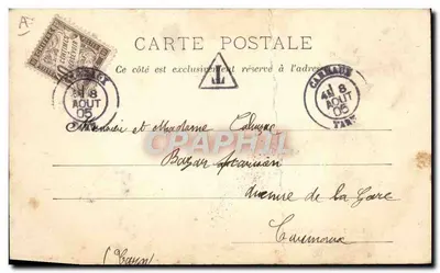 Cauterets — Gruta de Mauhourat e Fonte dos Olhos — Les Pyrénées Illustrées, n°235 — Verso