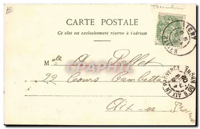 Vichy — Fonte da Grande Grille — Edição Giletta, fot. Sine, n° 8254 — Verso