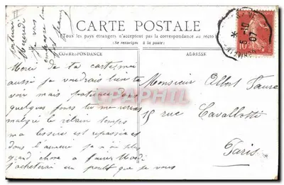 Vichy — Źródło Mesdames — Wydawca Vichy, nr 5 — Rewers