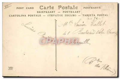 Vichy — A Fonte das Senhoras — ND Fot. — Verso