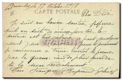 GREOUX-les-BAINS — Hotel Termalny, Zakład Termalny — Wydawnictwo Lombard, fryzjer — Rewers