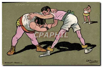 A luta — Os Esportes XIV — Moullot, Marselha