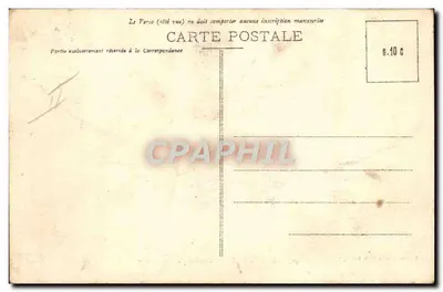 Marseille — Paquebot par grosse mer — Édition spéciale de la Basillique, n°40 — Verso