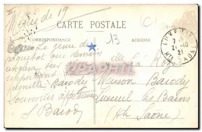MARSEILLE. - Para longe — Edição especial da Basílica — Verso