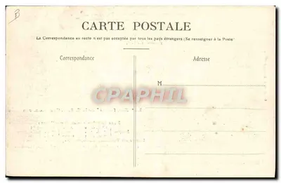 Boulogne-sur-Mer - Le Chenal — Serviços transatlânticos — Fototipia J. Bienaimé, Reims — Verso