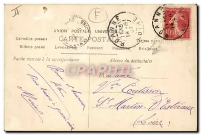 Marie — młoda kobieta w stroju z roku 1900 — wydawca S.G. (n° 86) — Rewers
