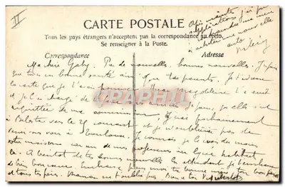 Gabrielle — Kolekcja portretów kobiecy — Wydawca: F. 2033/396 — Rewers