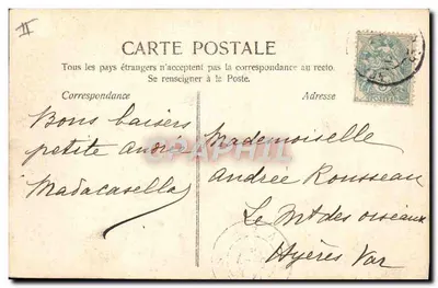 Andrée — Artystyczna karta pocztowa z portretami kobiecymi — AE, nr 2033/434 — Rewers
