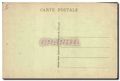 Krokodyle Mississipensis — Muzeum Historii Naturalnej w Paryżu — Wydawnictwo Boulede, 86, Paryż (5e) — Rewers